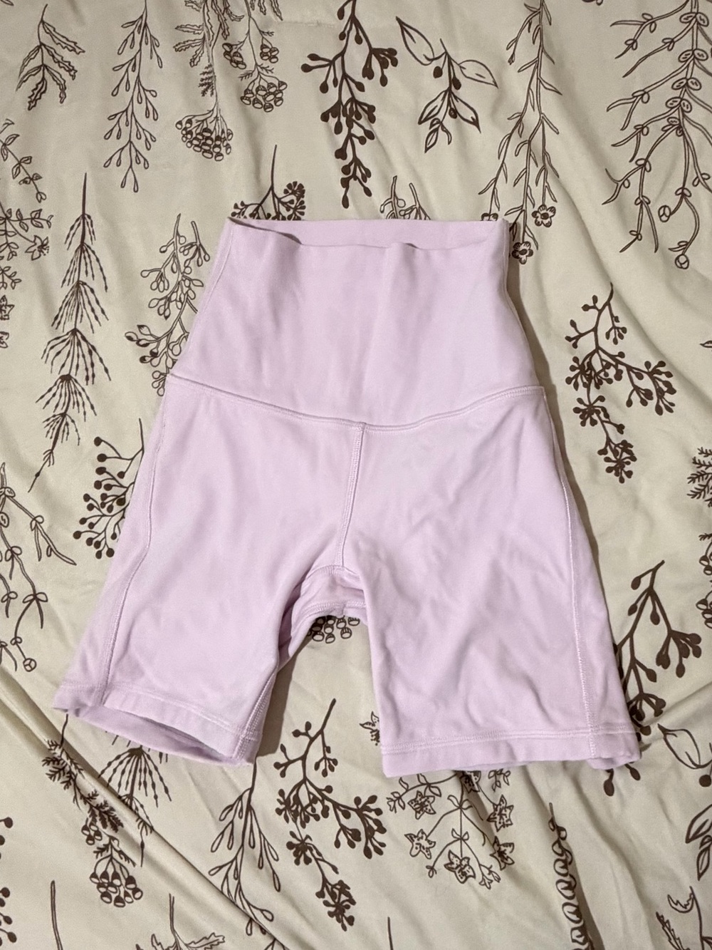 lululemon athletica Light Lavender High-Rise Bike Shorts